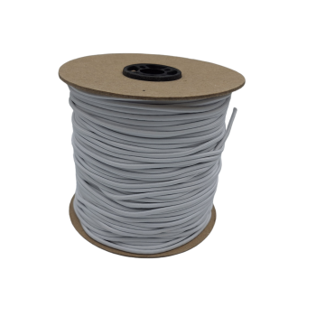 Guma okrągła 3mm BIAŁA (op.100m)