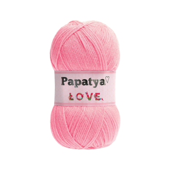 Włóczka Papatya LOVE - RÓŻ - 4020 - MOTEK