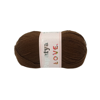 Włóczka Papatya LOVE - BRĄZ - 9080 - MOTEK