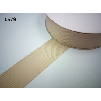 Taśma rypsowa 25mm (op.27,4m) BEŻ nr 1579