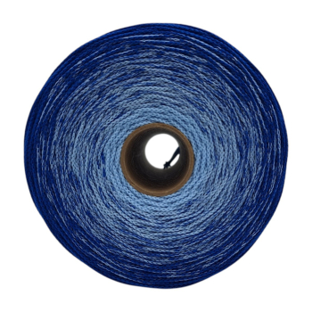 Sznurek poliestrowy płaski 4mm (op.280m ) SZAFIR - BŁĘKIT 4758