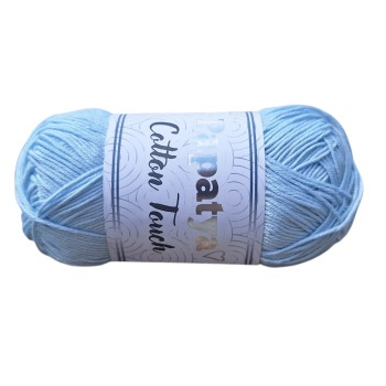 Włóczka Papatya Cotton Touch BŁĘKIT  0420