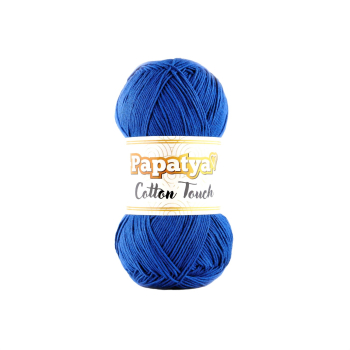 Włóczka Papatya Cotton Touch CIEMNY NIEBIESKI 0480