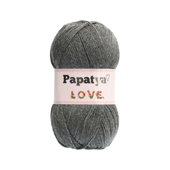 Włóczka Papatya LOVE - GRAFIT - 2180 - MOTEK