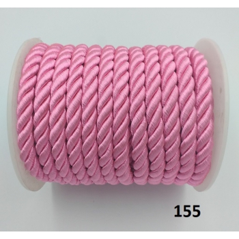 Sznur skręcany 10mm (op.9,1m) RÓŻ