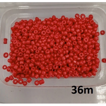 Koraliki szklane POMARAŃCZ  ok.0,3cm