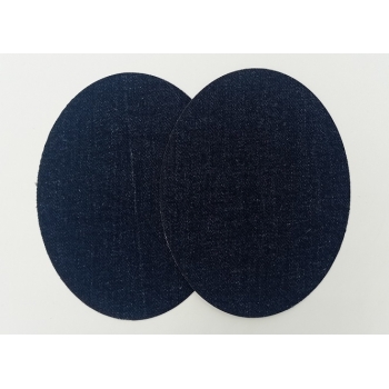 Łaty duże termo - CIEMNY JEANS