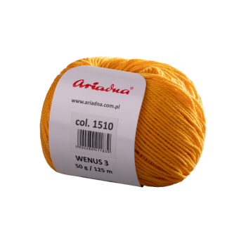 Włóczka Ariadna Wenus 3 [ 50g/125m ] kol.1510