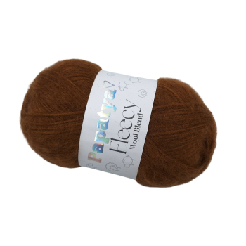 Włóczka Papatya FLEECY - brąz - 9050 - MOTEK