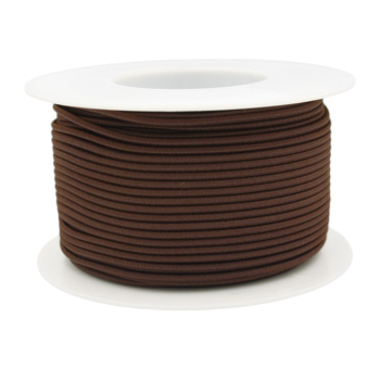 Guma okrągła 2,5mm BRĄZ (op.50m)