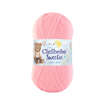 Włóczka Papatya Cicibebe Anty Pill - róż - 4017 - MOTEK