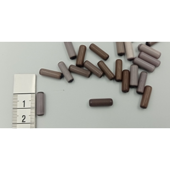 Koraliki szklane - SZARE