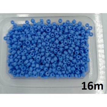 Koraliki szklane NIEBIESKI ok.0,3cm