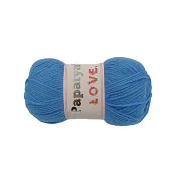 Włóczka Papatya LOVE - NIEBIESKI - 5050 - MOTEK