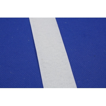 Rzep 40mm pętelka biały (op.25m)