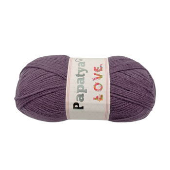 Włóczka Papatya LOVE - CIEMNY FIOLET - 4545 - MOTEK