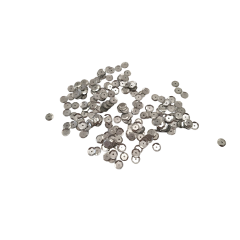 Cekiny pastelowe SREBRNE MAT 8mm [10g]