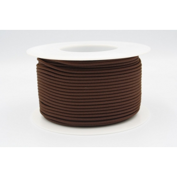 Guma okrągła 2,5mm BRĄZ (op.50m)