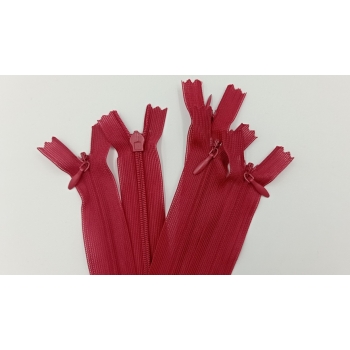 Suwak kryty 22cm - JASNE BORDO
