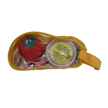 Przybornik krawiecki w etui ŻÓŁTY