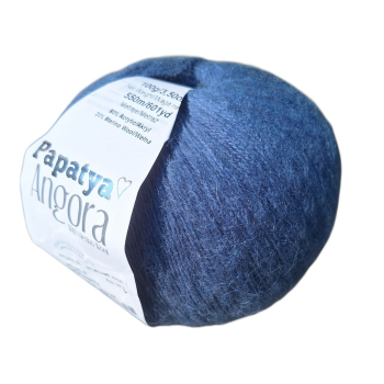 Włóczka Papatya ANGORA - GRAFIT - 5680 - MOTEK