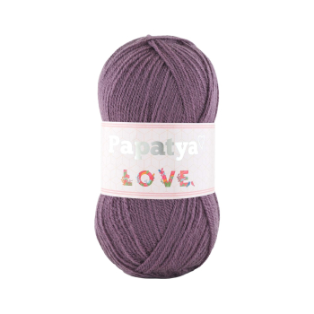 Włóczka Papatya LOVE - CIEMNY FIOLET - 4545 - MOTEK