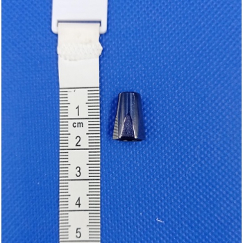 Końcówka metalowa SRERBNA (op.2szt.)