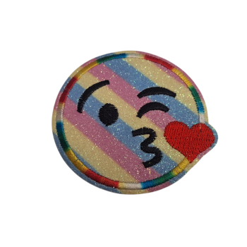 Aplikacja MINKA - brokat TERMO 7cm (op.5szt.)