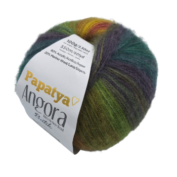 Włóczka Papatya ANGORA - MELANŻ - 43 - MOTEK