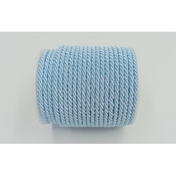 Sznur skręcany 3mm JASNY NIEBIESKI (op.27,4m)