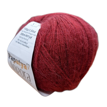 Włóczka Papatya ANGORA - BORDO - 3250 - MOTEK