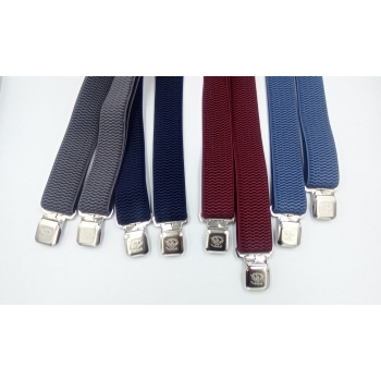Szelki męskie podwójne zapięcie 40mm - KOLOR DO WYBORU