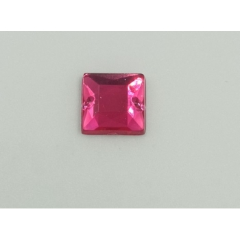 Kamienie ozdobne - GAMA KOLORÓW - kwadrat 10x10mm - op.25sztuk
