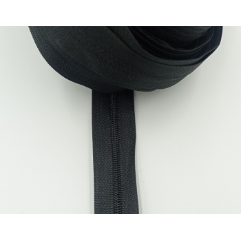 Taśma suwakowa #3 - CZARNA  (op.30m)