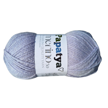 Włóczka Papatya Merino 50 - 5480 - LILA